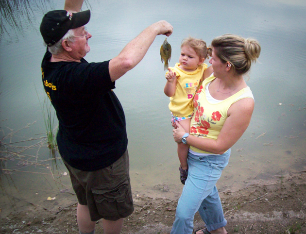 1 big blue gill