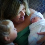 momma and lillyan look at emilia blog